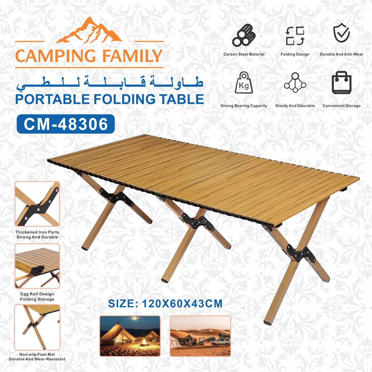 portable folding table (2)